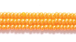 11SB332R: CZ Seed Bead Sfinx Orange 11/0-1HK