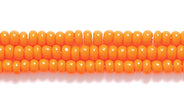 11SB134R: CZ Seed Bead Op Orange 11/0-1HK