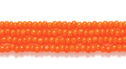 13SB132-CR: CZ Seed Bead Charlotte LT Orange 13/0-1HK
