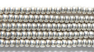 10SB813-WR: CZ Seed Bead Terra Metallic Silver 10/0-1HK