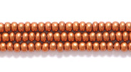 11SB958-MER: CZ Seed Bead Silk Dark Copper 11/0-1HK