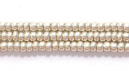 11SB812R: CZ Seed Bead Metallic Silver 11/0-1HK