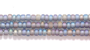 11SB505-TMR: CZ Seed Bead Trans Grey ABMatte-1HK