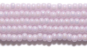 10SB591R: CZ Seed Bead Petal Pink Pale AB 10/0-1HK