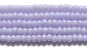 10SB595R: CZ Seed Bead Soft Lavender Pale AB 10/0-1HK