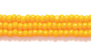 11SB132-CR: CZ Seed Bead True Cut Op LT Orange 11/0-1HK