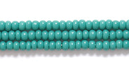 11SB186R: CZ Seed Bead Op Dark Green 11/0-1HK
