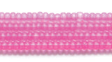 10SB694-NTR: CZ Seed Bead Neon Fuchsia On Crystal 10/0-1HK