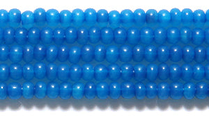 10SB976R: CZ Seed Bead Dyed Blue 10/0-1HK