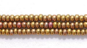 11SB955R: CZ Seed Bead Silk Bronze 11/0-1HK