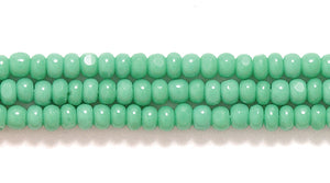11SB184-CR: CZ Seed Bead True Cut Op Green 11/0-1HK