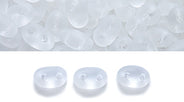74SB212 MR: CZ Twin 2-H SB Crystal Matte 2.5x5mm 50GM