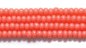 10SB6136R: CZ Seed Bead Sol Gel Coral 10/0-1HK