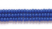 11SB174R: CZ Seed Bead Op Medium  Blue 11/0-1HK
