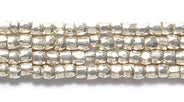 9SC813-WR: CZ Seed Bead 3 Cut Silver Wash 9/0-1HK