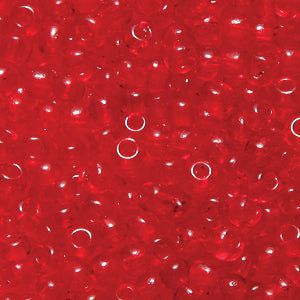 9SV244-4R: Vin VEN TRNS Ruby Red #4 9/0 50GM