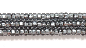 10SB405R: CZ Seed Bead Silverlined Grey 10/0-1HK