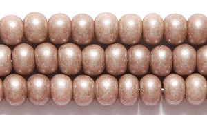 6SB654-AR: CZ Seed Bead Pearl Brown 6/0-6STR
