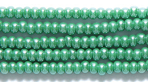10SB384R: CZ Seed Bead Sfinx Green 10/0-1HK