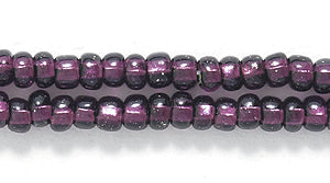 8SB499R: CZ Seed Bead SIL-Line Deep Amethyst 8/0-1HK