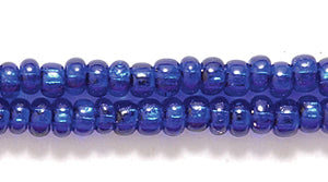 8SB478R: CZ Seed Bead SIL-Line Cobalt 8/0-1HK