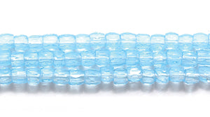 9SC262R: CZ Seed Bead 3-cut Trans LT Aqua 9/0-1HK
