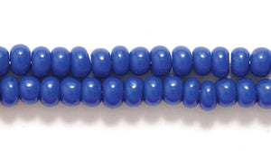 8SB174R: CZ Seed Bead Opaque DK Blue 8/0-1HK