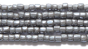 9SC305R: CZ Seed Bead 3-cut Luster Gray 9/0-1HK
