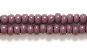 8SB198R: CZ Seed Bead Opaque DK Purple 8/0-1HK