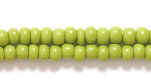 8SB183-OVR: CZ Seed Bead Opaque Olive Green 8/0-1HK