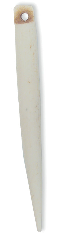 BN350: Bone Tooth Shape White 65mm Average 10 Pieces