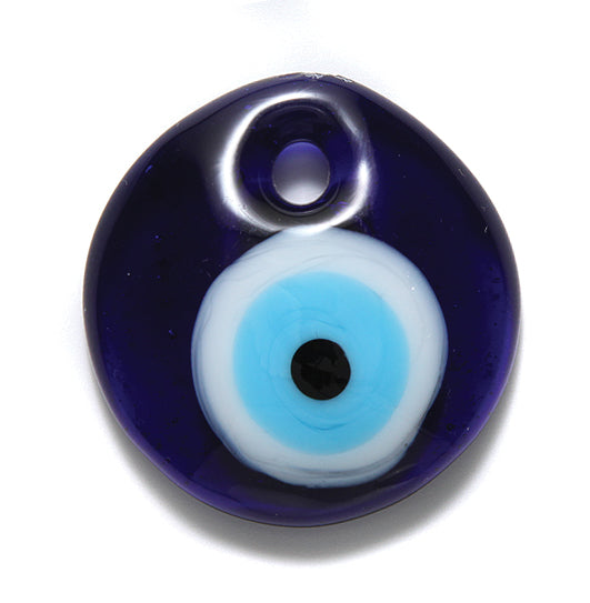 IN31-35: India Evil Eye Pendant 35mm - 1 Piece