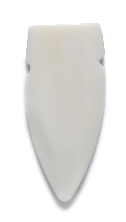BN293-50: Bone Spear Head 24x52mm Average 4 Pieces