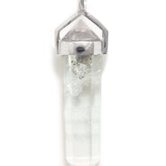 1ST411: Quartz Crystal PNDNT Sterling Silver 40-45mm