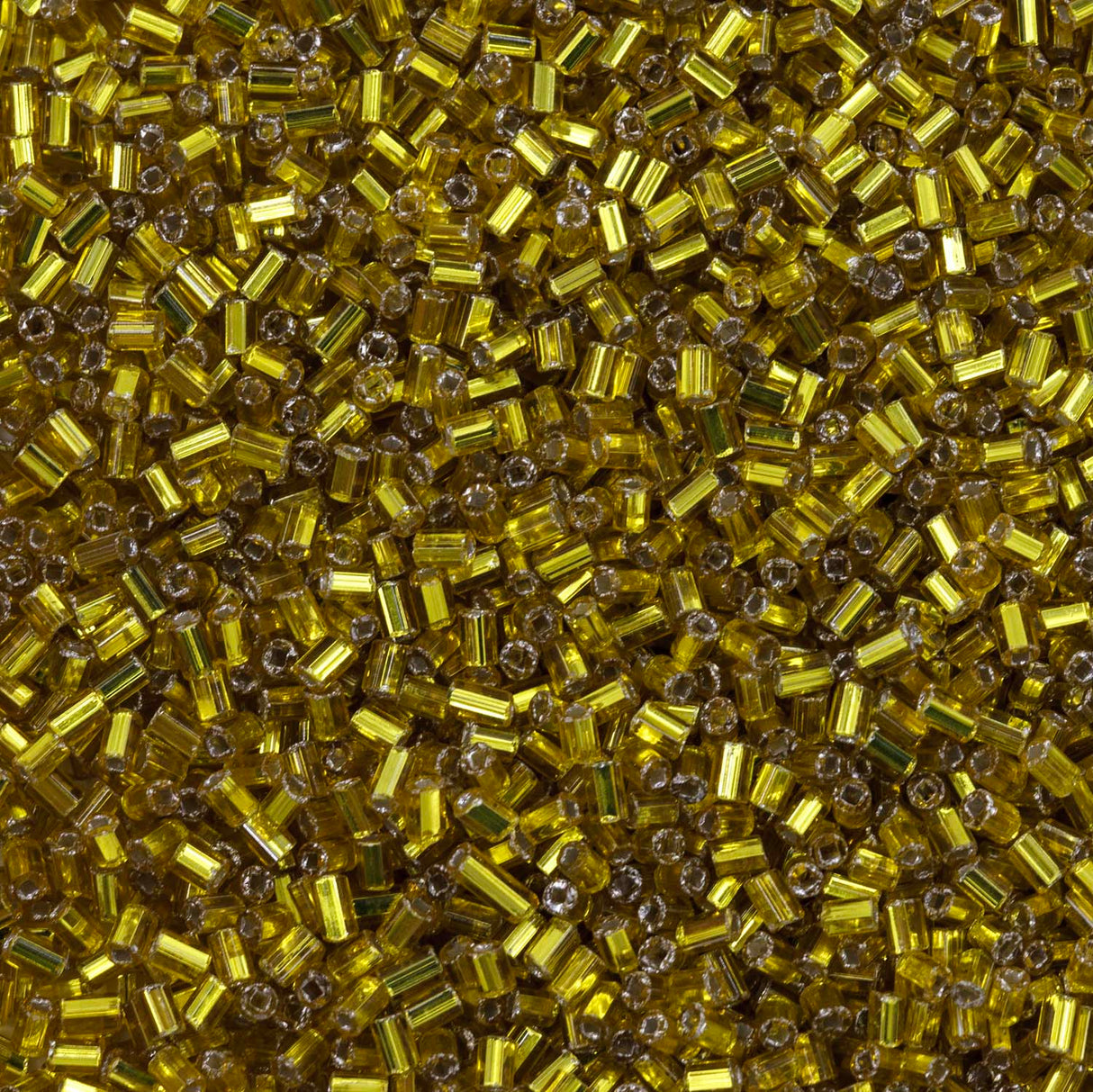 1BB422-L: Czech Bugle Silverlined Yellow #1 - 50GM