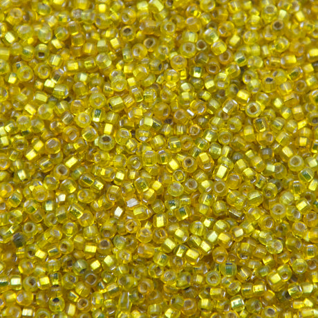 1SV999-118: Vintage Venetian 11/0 Transparent Yellow 1 Ounce Package