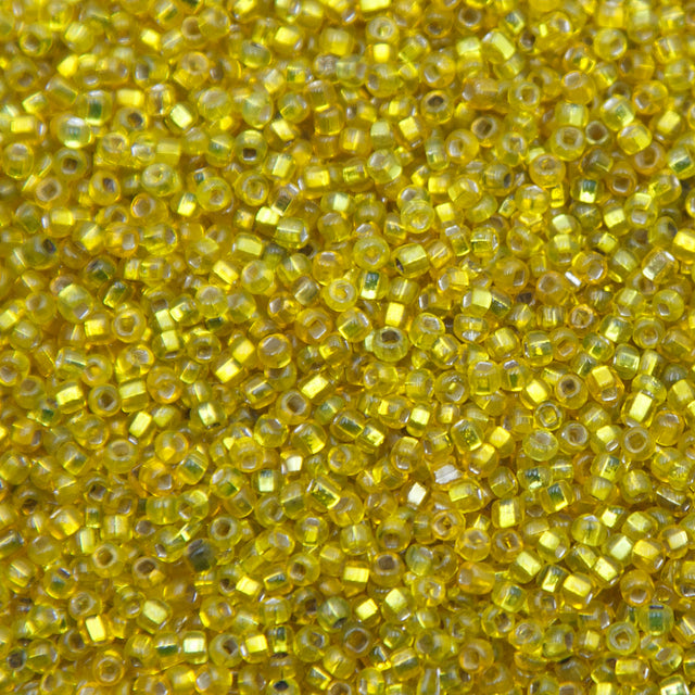 1SV999-45: Vintage Venetian S/L Yellow 11/0 2 Ounce Package