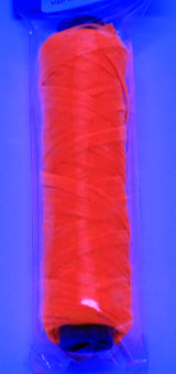 1TS133-B: Artificial Sinew Bobbin 60FT/20YD 5PLY 70LB Neon Orange