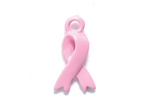 PW6129-P: Pink Breast Cancer Ribbon 14mm