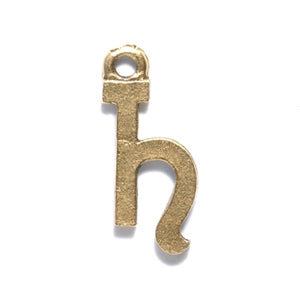 PW6075-AG: Planet Symbol Saturn Ant Gold 7x19mm-1PC