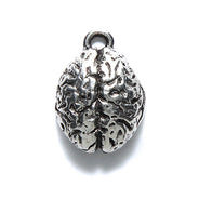 PW6206-S: Charm Brain 12x17mm Ant Pewter 1PC