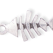 PW230-S: Fish Skeleton Ant Pewter 10x21mm 1PC