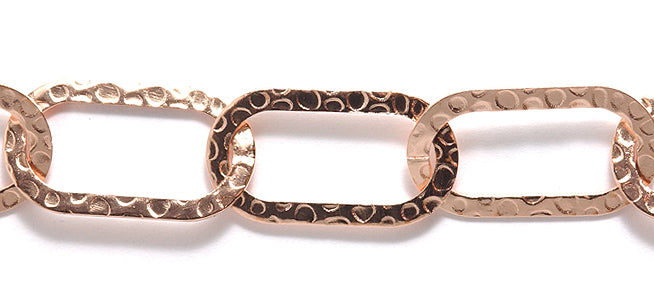 34CX9856: Chain Flat HMMR LNK 12x24mm CPPR 1FT