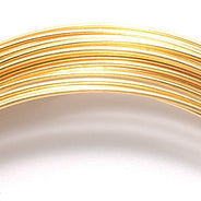 20CW855-G: German Style Wire 20 Gauge Gold Plate 6 Meter - Package