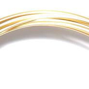 22CW854-GH: German Style 1/2 Round 22 Gauge Tarnish Resistant Brass 5 meter - Package