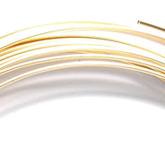 20CW854-GH: German Style 1/2 Round 20 Gauge Tarnish Resistant Brass 3 Meter - Package
