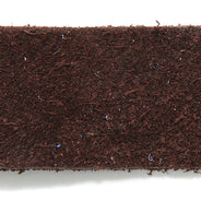 25SL159: Suede Lace Dk Brown 1 In 25mm 1YD