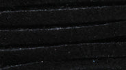 10SL109-3: Suede Lace 3mm Black 10MTR