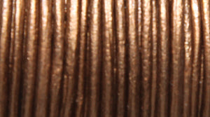 10LC853: Leather Cord Bronze 1mm 25MTR