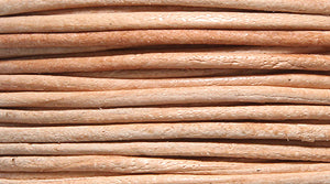 10LC151: Leather Cord Natural 1mm 25MTR